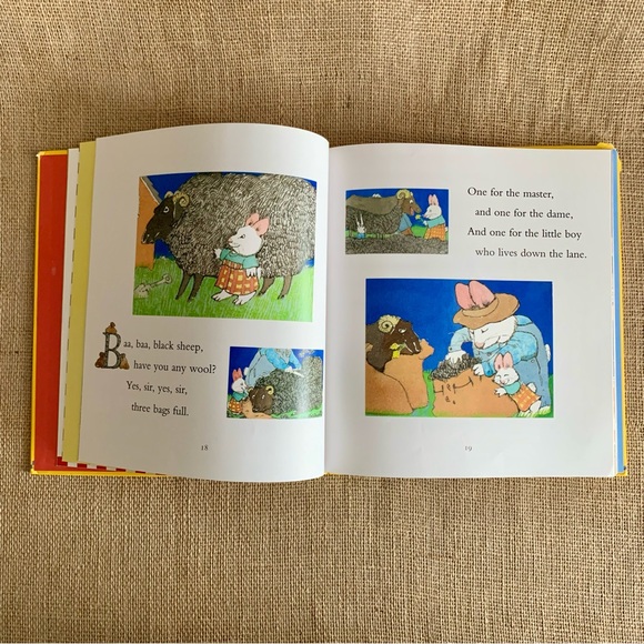 MY FIRST MOTHER GOOSE Hardback Book with Children’s Illustrated Poems & Rhymes - Picture 7 of 16